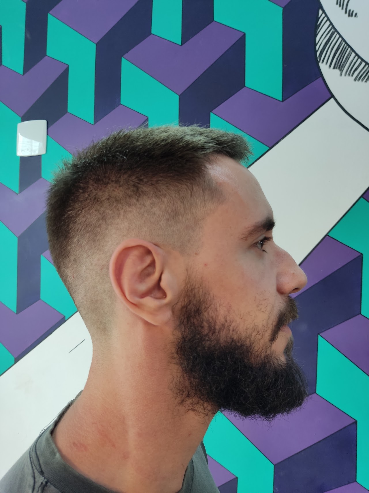 Fliper Barbearia.