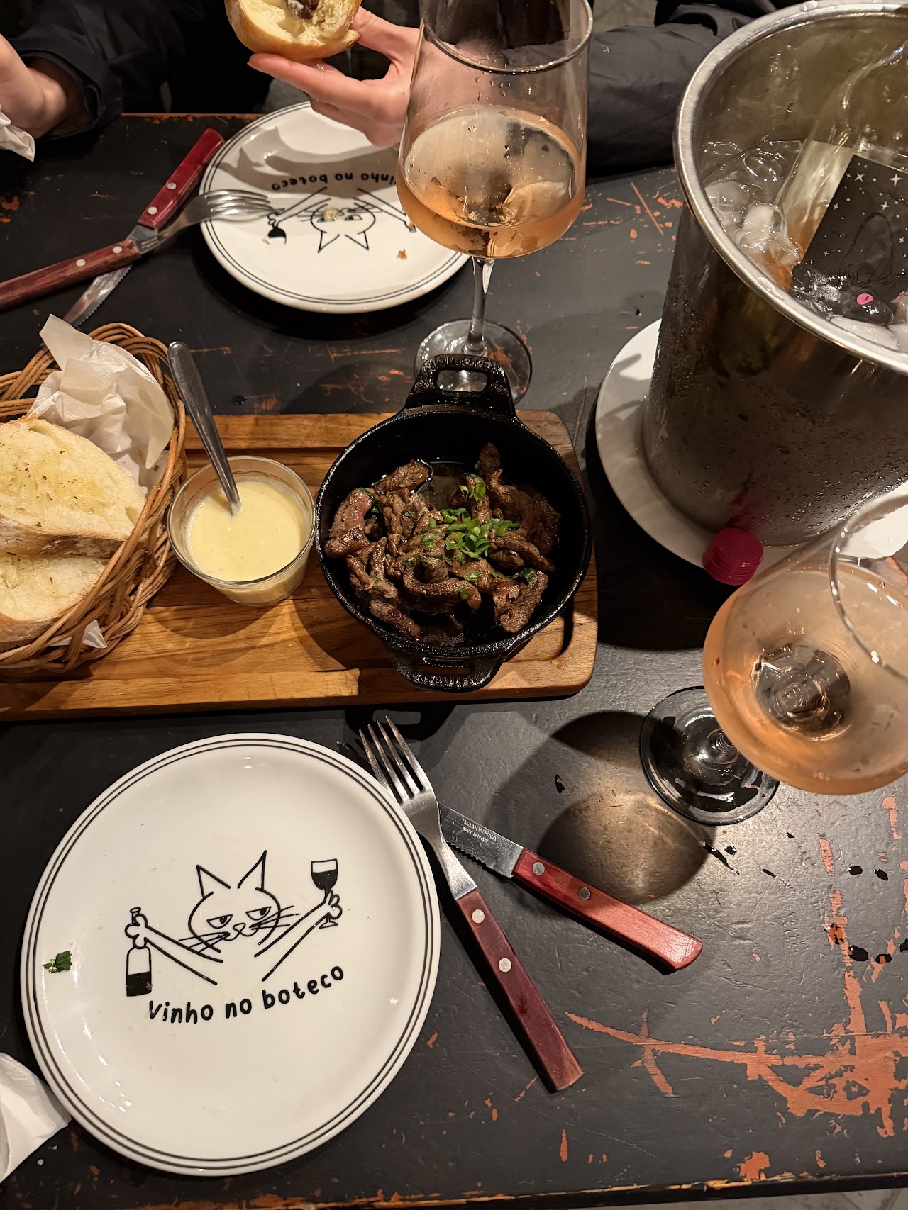 Vinho no Boteco
